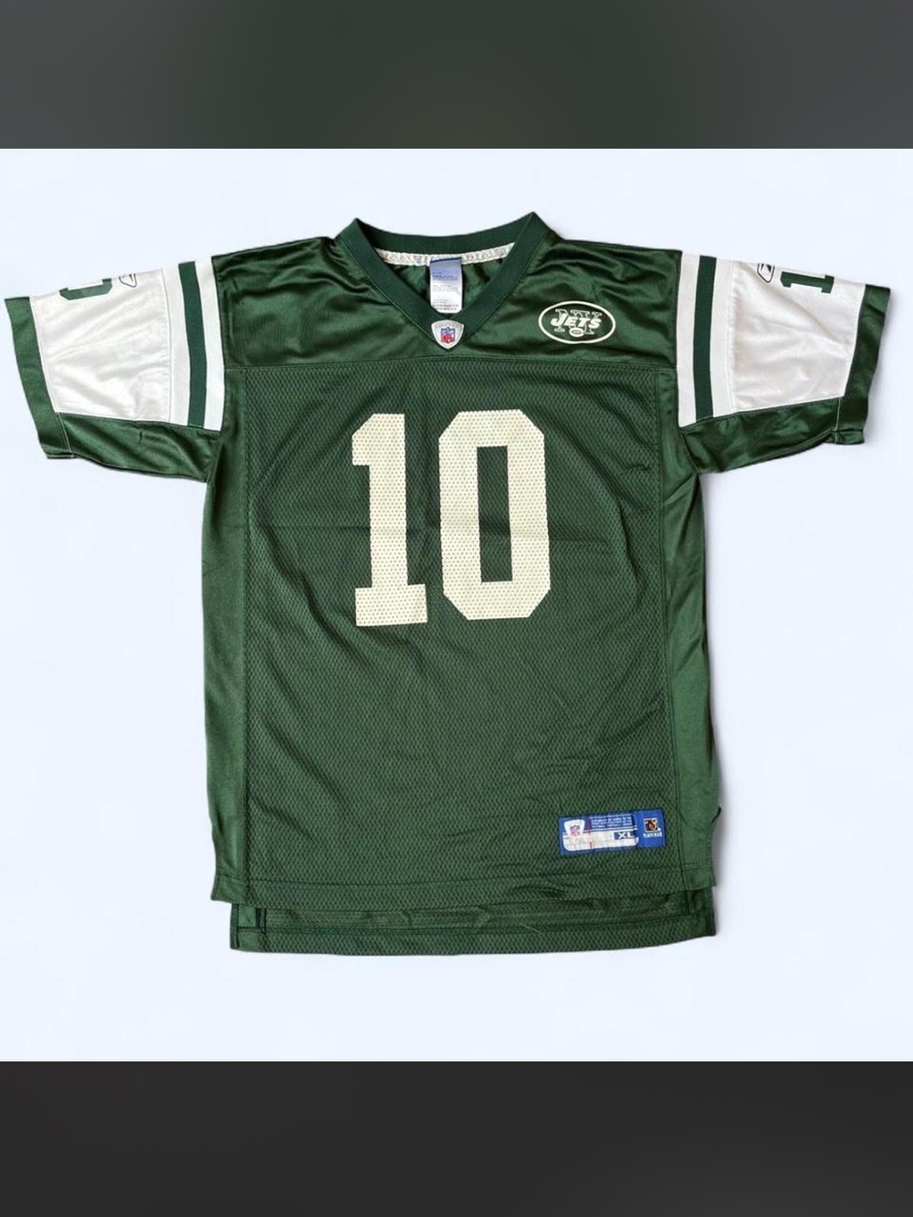 Reebok 2000s NFL Official New York Jets Jersey Pennington